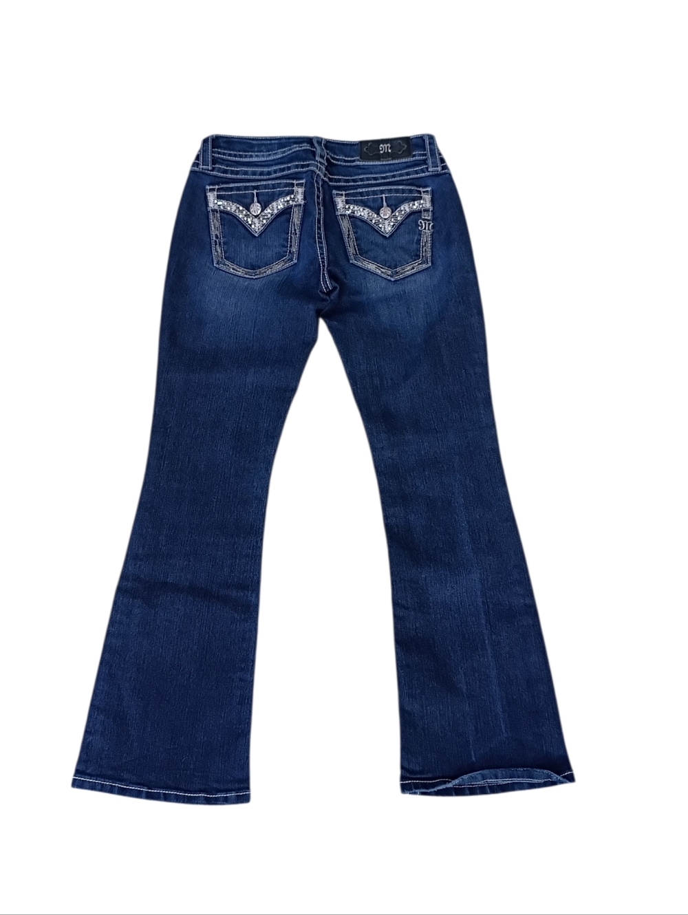 Miss Me Embellished Flare Jeans sz 28 - Picture 4 of 10